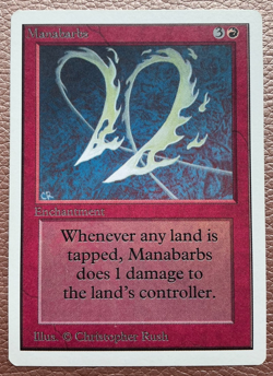 Manabarbs unlimited MTG Magic the gathering - Image 1