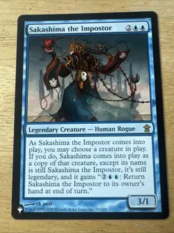1x Sakashima the Impostor NM Eng MTG - The List - Image 1