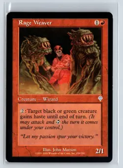 (2X) Rage Weaver Invasion Uncommon - MTG Magic the Gathering Card - Image 3