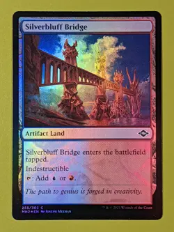 FOIL Silverbluff Bridge x1 Modern Horizons 2 1x MTG Magic the Gathering - Image 1