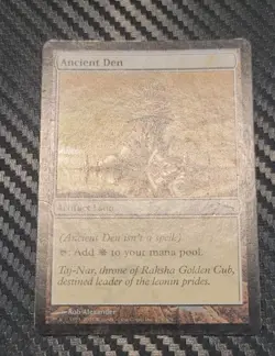 ** FOIL** Ancient Den x1 **, LP , Mirrodin, MTG - Image 2
