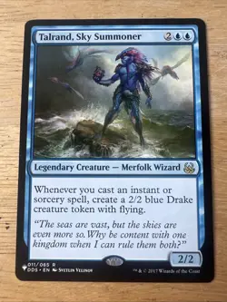 x1 Talrand, Sky Summoner R MTG Mystery Booster M/NM, English - Image 1