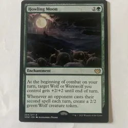 1 x Howling Moon - Innistrad: Crimson Vow - NM-Mint - MTG - Image 1