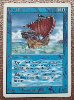 Pirate ship unlimited MTG Magic the gathering - Image 1