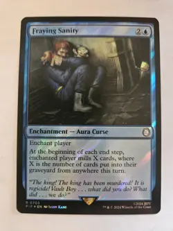 MTG Fraying Sanity (Surge Foil) Universes Beyond: FALLOUT 0703 - Image 1