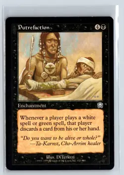 (2X) Putrefaction - Mercadian Masques - MTG Magic the Gathering Card - Image 1