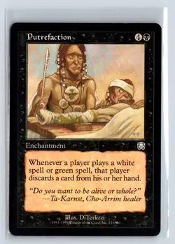 (2X) Putrefaction - Mercadian Masques - MTG Magic the Gathering Card - Image 3