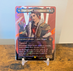 Emet-Selch, Unsundered Borderless Surge Foil Final Fantasy MTG - Image 1