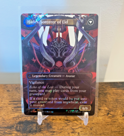 Emet-Selch, Unsundered Borderless Surge Foil Final Fantasy MTG - Image 2