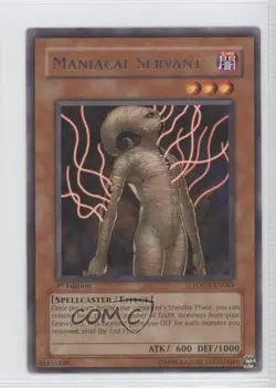 Maniacal Servant 1st Ed. YuGiOh Light of Destruction #LODT-EN085 2008 1l2 - Image 1