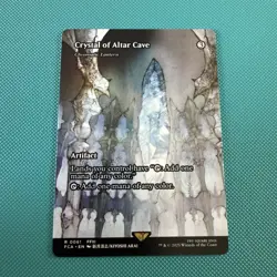 Crystal of Altar Cave (Showcase): Final Fantasy: Through the Ages - MTG NM - Image 1