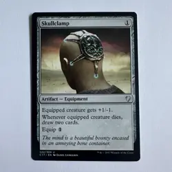 Skullclamp #222 NM Commander 2017 (C17) MTG Magic - Image 1