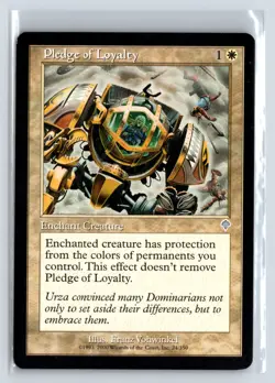 (2X) Pledge of Loyalty Invasion Uncommon - MTG Magic the Gathering Card - Image 1