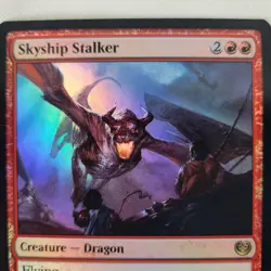 2x MTG FOIL Skyship Stalker Buy a Box Promo NM Near Mint Magic the Gathering - Image 5