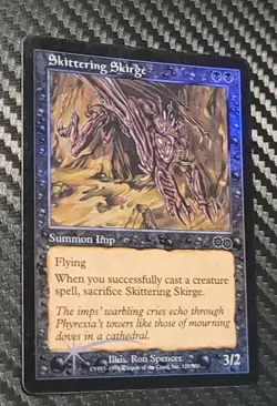MTG ARENA URZA SAGA FOIL SKITTERING SKIRGE CARD NM - Image 1
