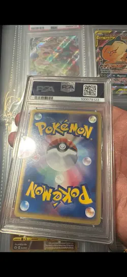 Pokemon Rocket's Snorlax ex EX Team Rocket Returns Holo Rare #104 PSA 8- regrade - Image 2