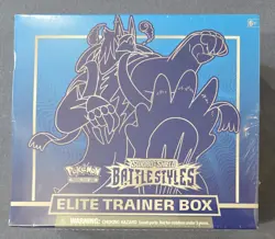 Pokemon Sword and Shield (BLUE) Battle Styles ETB Elite Trainer Box- Sealed! - Image 1