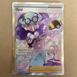 Opal TG28/TG30 Lost Origin Holo Rare Ultra Pokemon Full Art Trainer Gallery - Image 1