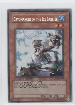 Cryomancer of the Ice Barrier Limited Edition YuGiOh Hidden Arsenal 1 2009 1md - Image 1