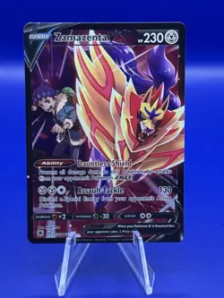 Pokemon Zamazenta V TG22 Astral Radiance Trainer Gallery Ultra Rare Holo NM - Image 1