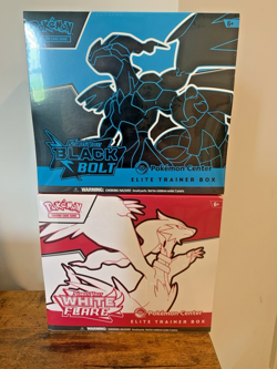 Pokemon Black Bolt & White Flare Pokemon Center Elite Trainer Box ETB *SEALED* - Image 1