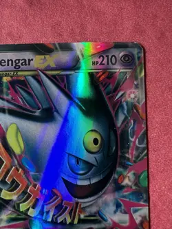 Mega Gengar EX XY166 Holo full art Black Star Promo 2016 Pokemon TCG LP/NM - Image 2