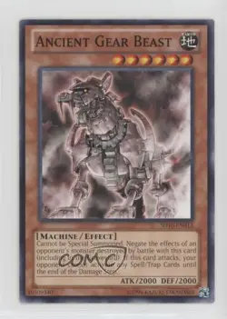 Ancient Gear Beast Unlimited YuGiOh Machine Re-Volt Structure Deck #SD10-EN013 - Image 1