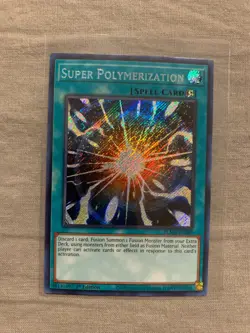 Super Polymerization Secret Rare BLMR-EN089 Near-Mint 1st Edition yugioh - Image 1