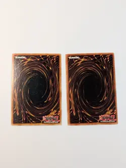 Yugioh TCG - 2x Jinzo #7 - DB1-EN162 + MRD-035 - LP - Vintage Common - 2002 - Image 2