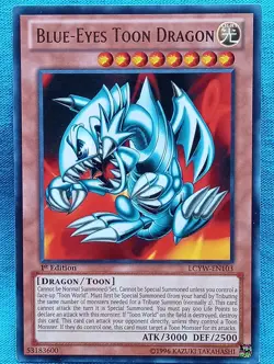 YuGiOh Cards - Blue-Eyes Toon Dragon - LCYW-EN103 - Near Mint - Image 1