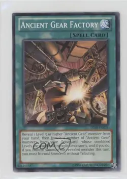 Ancient Gear Factory Unlimited YuGiOh Machine Re-Volt Structure Deck #SD10-EN021 - Image 1