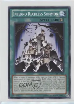 Inferno Reckless Summon Unlimited YuGiOh Machina Mayhem Structure Deck 2010 - Image 1