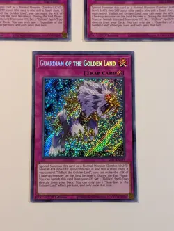 Yugioh TCG - 3x Guardian of the Golden Land - SESL-EN032 - NM - 1st Edition 2020 - Image 5