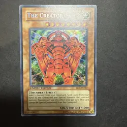 The Creator EEN-ENSE2 Elemental Energy Limited NM-Mint Secret Rare Yugioh - Image 1