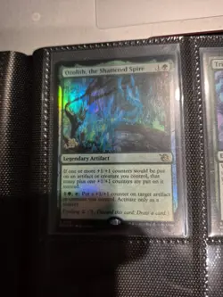 Magic The Gathering Ozolith, The Shattered Spire Prerelease Card NM MOM - Image 1