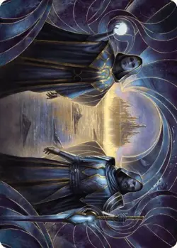 Court of Vantress Art Card [Wilds of Eldraine Art Series] Lightly Played - Image 1