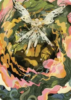 Greater Auramancy Art Card [Wilds of Eldraine Art Series] Lightly Played - Image 1