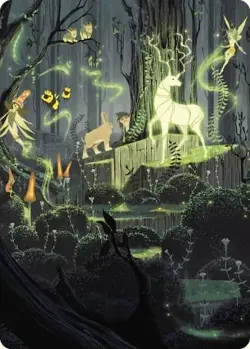 Primal Vigor Art Card [Wilds of Eldraine Art Series] Lightly Played - Image 1