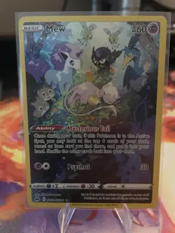 Mew GG10/GG70 Crown Zenith: Galarian Gallery Ultra Rare Card Near Mint Condition - Image 1