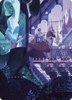 As Foretold Art Card [Wilds of Eldraine Art Series] Lightly Played - Image 1