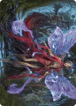 Tegwyll, Duke of Splendor Art Card [Wilds of Eldraine Art Series] Lightly Playe - Image 1
