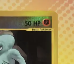 Machop 117/165 Expedition Base Set Reverse Holo 2002 Vintage Pokemon TCG Card - Image 5