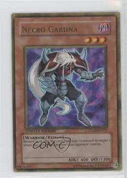 Necro Gardna YuGiOh Gold Series 2 Limited Edition Box Collection #GLD2-EN027 7m3 - Image 1