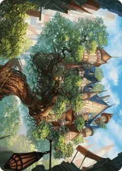 Edgewall Inn Art Card [Wilds of Eldraine Art Series] Lightly Played - Image 1