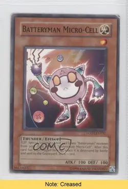 Batteryman Micro-Cell 1st Ed. YuGiOh Light of Destruction #LODT-EN032 READ 0b5 - Image 1