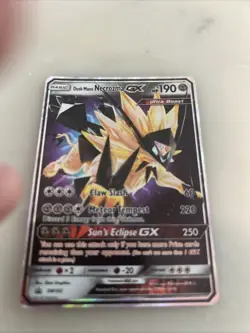 Dusk Mane Necrozma GX Ultra Sun Holo Card 2018 - Image 2