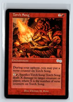(2X) Torch Song Urza's Saga Uncommon - MTG Magic the Gathering Card - Image 3