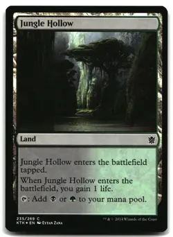 MTG Jungle Hollow Foil C Khans of Tarkir 235 LP - Image 1