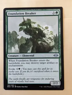 FOUNDATION BREAKER-MTG-MODERN HORIZONS 2-UNCOMMON#160/303 - Image 1