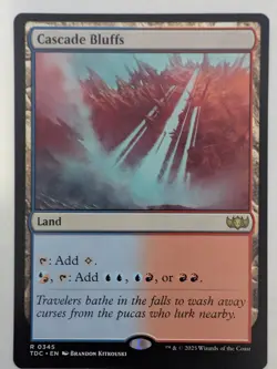 MTG | Cascade Bluffs | Near Mint | Non-Foil - Image 1